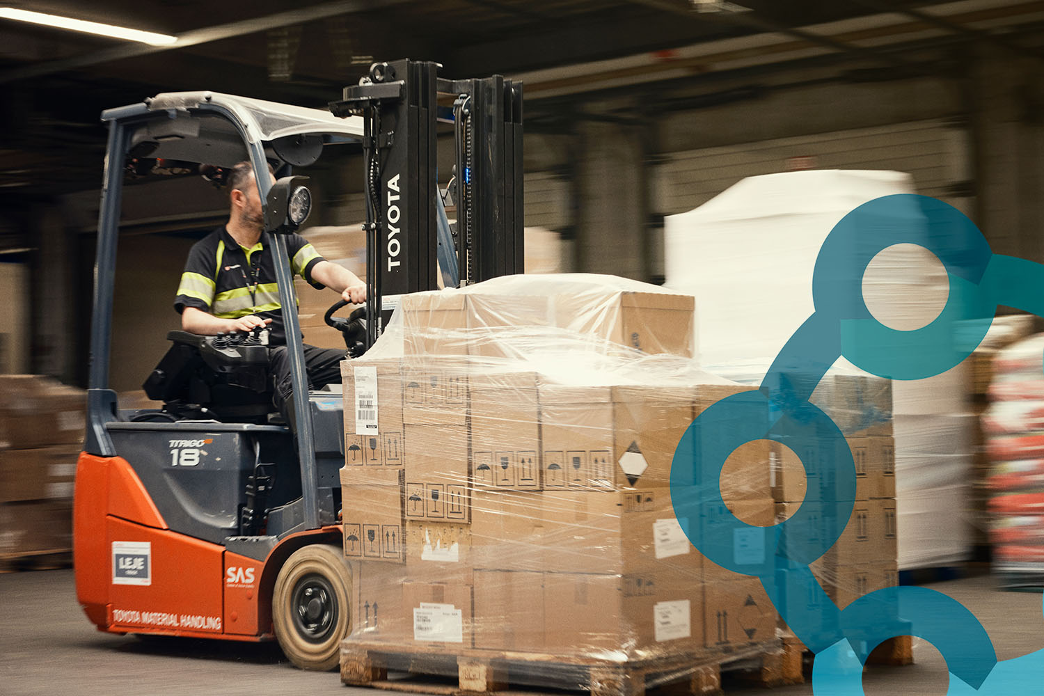 billede af gaffeltruck